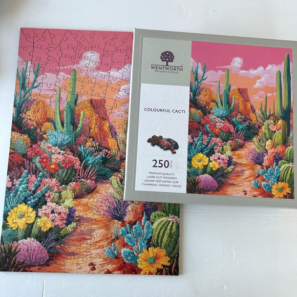 Colourful Cacti 250-Piece Puzzle - Picture 3 of 3
